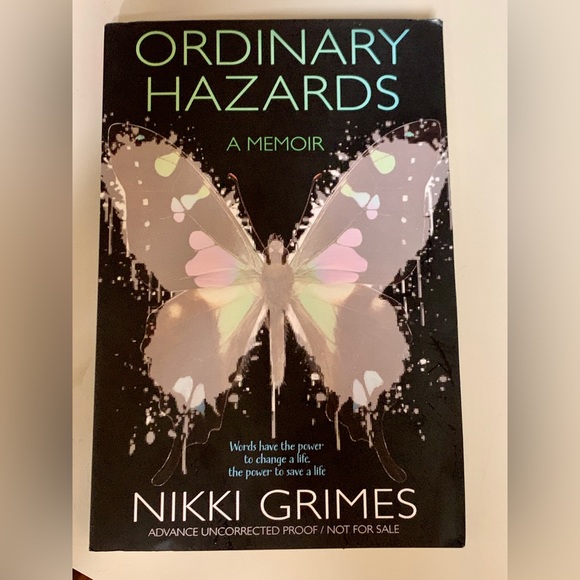 ORDINARY HAZARDS A Memoir by Nikki Grimes Advance Uncorrected Proof Paperback - Picture 5 of 6